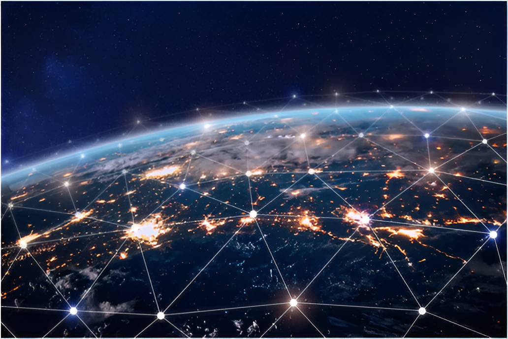 Digitalisation et globe terrestre